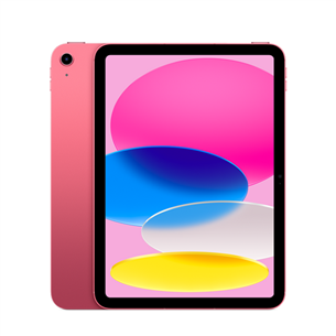 Apple iPad 10,9" (2022), 256 ГБ, WiFi, розовый - Планшет MCMR4HC/A