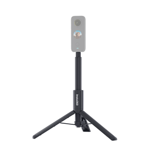 Insta360 2-in-1 Invisible Selfie Stick + Tripod, must - Kaamera statiiv