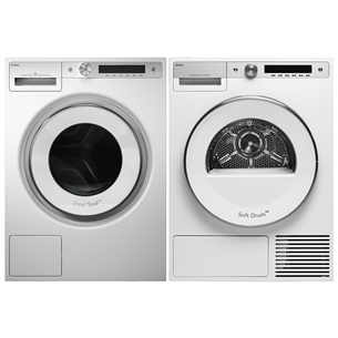 Asko, 9 kg + 8 kg - Washing machine + dryer