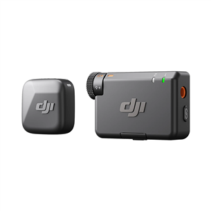 Dji Mic Mini, 1 TX + 1 RX, must - Juhtmevaba mikrofon CP.RN.00000432.01