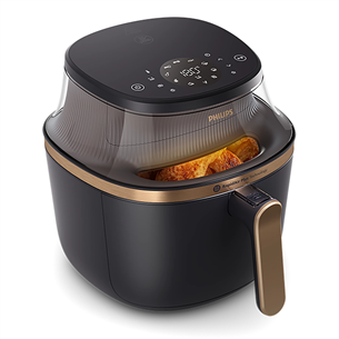 Philips 3000 Series, 7.2 L, 2000 W, black - Airfryer