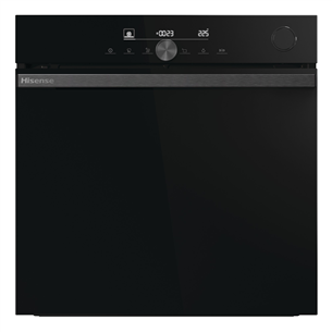 Hisense, 77 L, pyrolytic cleaning, black - Built-in oven BSA66334PBDG