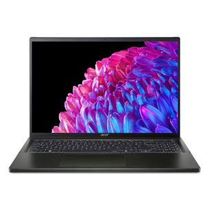 Acer Swift Edge 16 OLED, 16'', 3.2K, OLED, 120 Hz, Ryzen 7, 32 GB, 1 TB, US, must - Sülearvuti NX.KTDEL.002