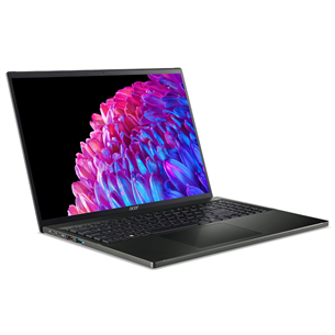 Acer Swift Edge 16 OLED, 16'', 3,2K, OLED, 120 Гц, Ryzen 7, 32 ГБ, 1 ТБ, US, черный - Ноутбук