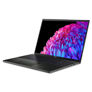 Acer Swift Edge 16 OLED, 16'', 3,2K, OLED, 120 Гц, Ryzen 7, 32 ГБ, 1 ТБ, US, черный - Ноутбук