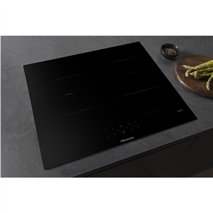 Hisense, width 59.5 cm, black - Built-in induction hob