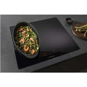 Hisense, width 59.5 cm, black - Built-in induction hob