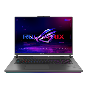 Asus ROG Strix G18, 2.5K, 240 Hz, i9, 16 GB, 1 TB, RTX 4070, ENG, eclipse gray - Notebook G814JIR-N6005W