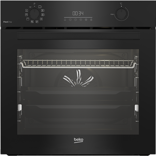 Beko, 72 L, pyrolytic cleaning, black - Built-in oven BBIM17300BMPEF