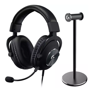 Logitech G Pro X + Stand, black - Headset bundle