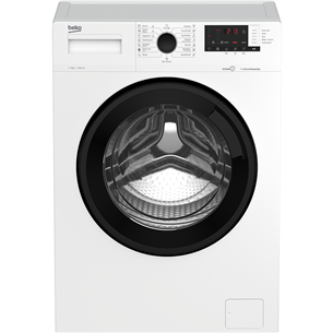 Beko, 7 kg, sügavus 49 cm, 1200 p/min - Eestlaetav pesumasin WUE7612XBWS