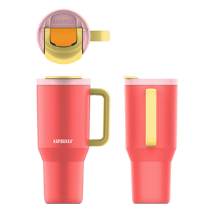 Kambukka Rio Tumbler, 950 ml, Pink Papaya, punane/kollane - Termokruus