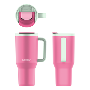 Kambukka Rio Tumbler, 950 ml, Bubblegum Mint, pink - Thermo mug