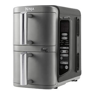 Ninja Double Stack XL 9.5L, 2470 W, hall - Kuumaõhufritüür + toidutermomeeter