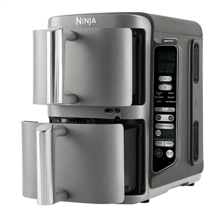 Ninja Double Stack XL 9.5L, 2470 W, hall - Kuumaõhufritüür + toidutermomeeter