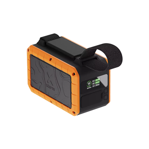 Xtorm XR204 Rugged Flashlight Powerbank, 40000 mAh, must / orange - Akupank