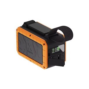 Xtorm XR204 Rugged Flashlight Powerbank, 40000 mAh, must / orange - Akupank