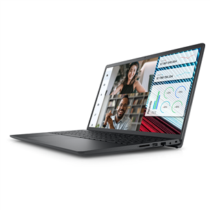 Dell Vostro 15 3520, 15,6'', WVA, 120 Hz, 8 GB, 512 GB, carbon black - Notebook