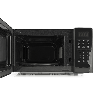 Hisense, 20 L, 700 W, black - Microwave oven