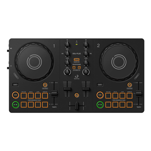 AlphaTheta DDJ-FLX2, must - DJ kontroller DDJ-FLX2