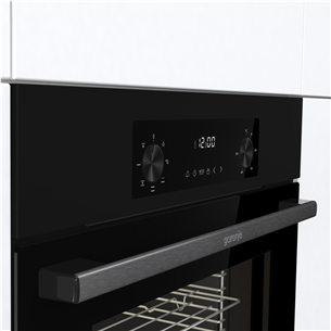 Gorenje, 61 L, black - Built-in oven