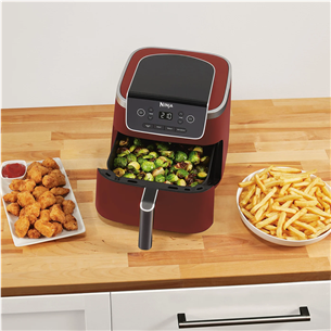 Ninja Air Fryer PRO 4,7 л, 1750 Вт, красный - Аэрогриль