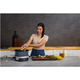 Ninja Foodi 8-in-1 PossibleCooker, 6 L, sinine - Multifunktsionaalne toiduvalmistaja