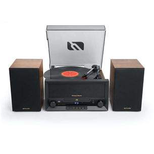 Muse MT-121, CD, USB, Bluetooth, turntable, black/brown - Music centre MT-121CO