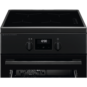 Electrolux 600 SteamBake, 58 L, black - Induction cooker