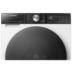 Hisense, 10.5 kg / 6 kg, sügavus 59 cm, 1400 p/min - Kuivatiga pesumasin