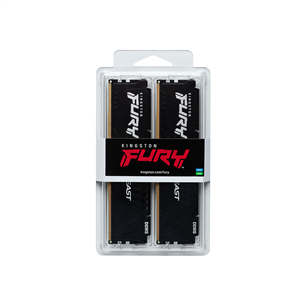 Kingston Fury Beast Kit2, 32 ГБ, DDR5, черный - RAM