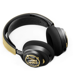 Steelseries Arctis Nova 7: World of Warcraft Edition, must/kuld - Juhtmevaba peakomplekt