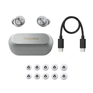 Technics AZ100, silver - True-wireless earbuds