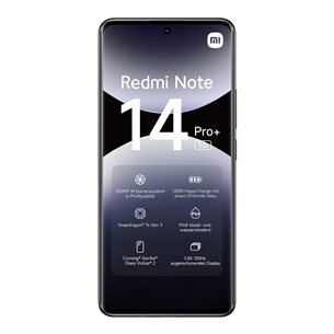 Xiaomi Redmi Note 14 Pro+ 5G, midnight black - Smartphone