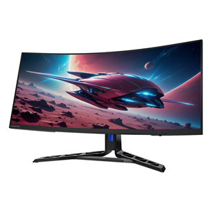 Lenovo Legion R34w-30, 34'', WQHD, VA, 180 Hz, nõgus, must - Monitor