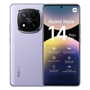 Xiaomi Redmi Note 14 Pro+ 5G, lilla - Nutitelefon 60824