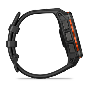 Garmin Instinct 3 Solar, 45 мм, черный - Спортивные часы