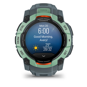 Garmin Instinct 3 AMOLED, 50 mm, green - Sports watch 010-03020-01