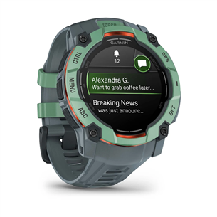 Garmin Instinct 3 AMOLED, 50 мм, зеленый - Спортивные часы