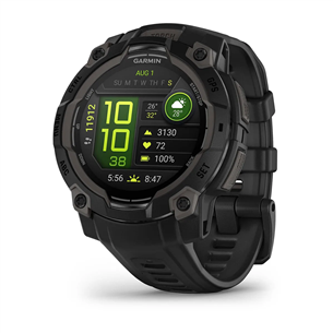 Garmin Instinct 3 AMOLED, 45 mm, must - Spordikell 010-02936-00