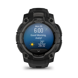 Garmin Instinct 3 AMOLED, 45 mm, must - Spordikell