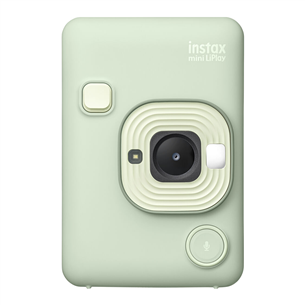 Fuji Instax Mini LiPlay, roheline - Hübriidkaamera 4547410539097