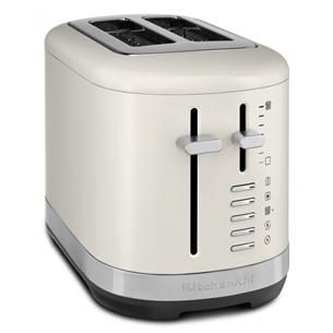 KitchenAid, 980 W, Porcelain, white - Toaster