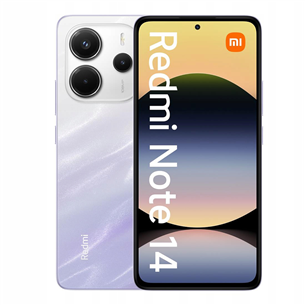 Xiaomi Redmi Note 14, 6 GB, 128 GB, lilla - Nutitelefon 61590