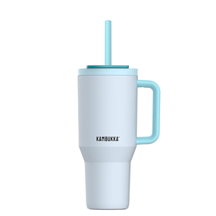 Kambukka Rio Tumbler, 950 ml, Frosty Coconut, white/blue - Thermo mug