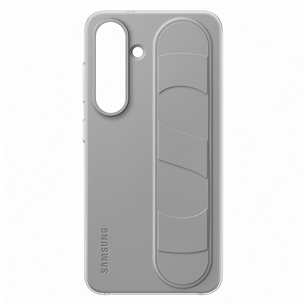 Samsung Standing Grip Case, Galaxy S25, gray - Case