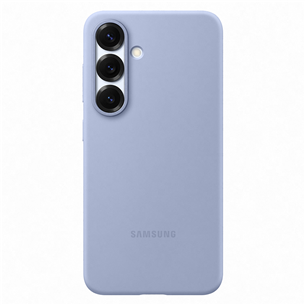 Samsung Silicone Case, Galaxy S25, light blue - Case