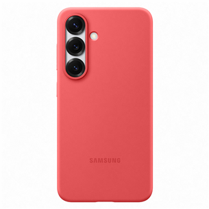 Samsung Silicone Case, Galaxy S25, red - Case