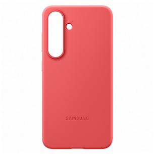 Samsung Silicone Case, Galaxy S25, красный - Чехол