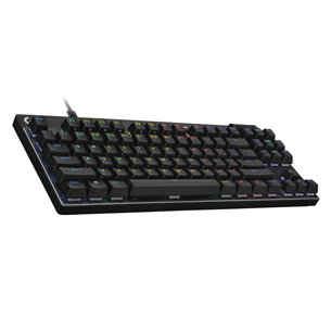 Logitech Pro X TKL Rapid, SWE, must - Klaviatuur